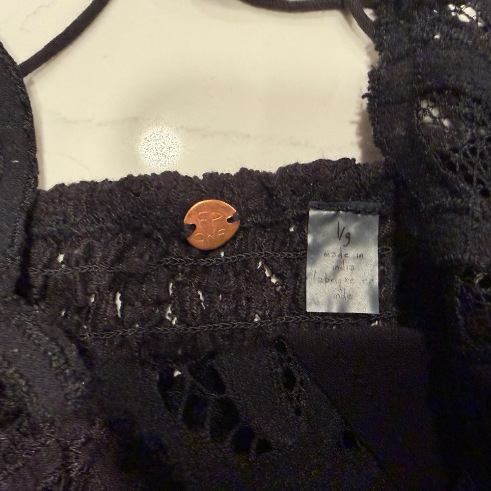 Free People - Black Lace Bralette - Picture 6 of 7
